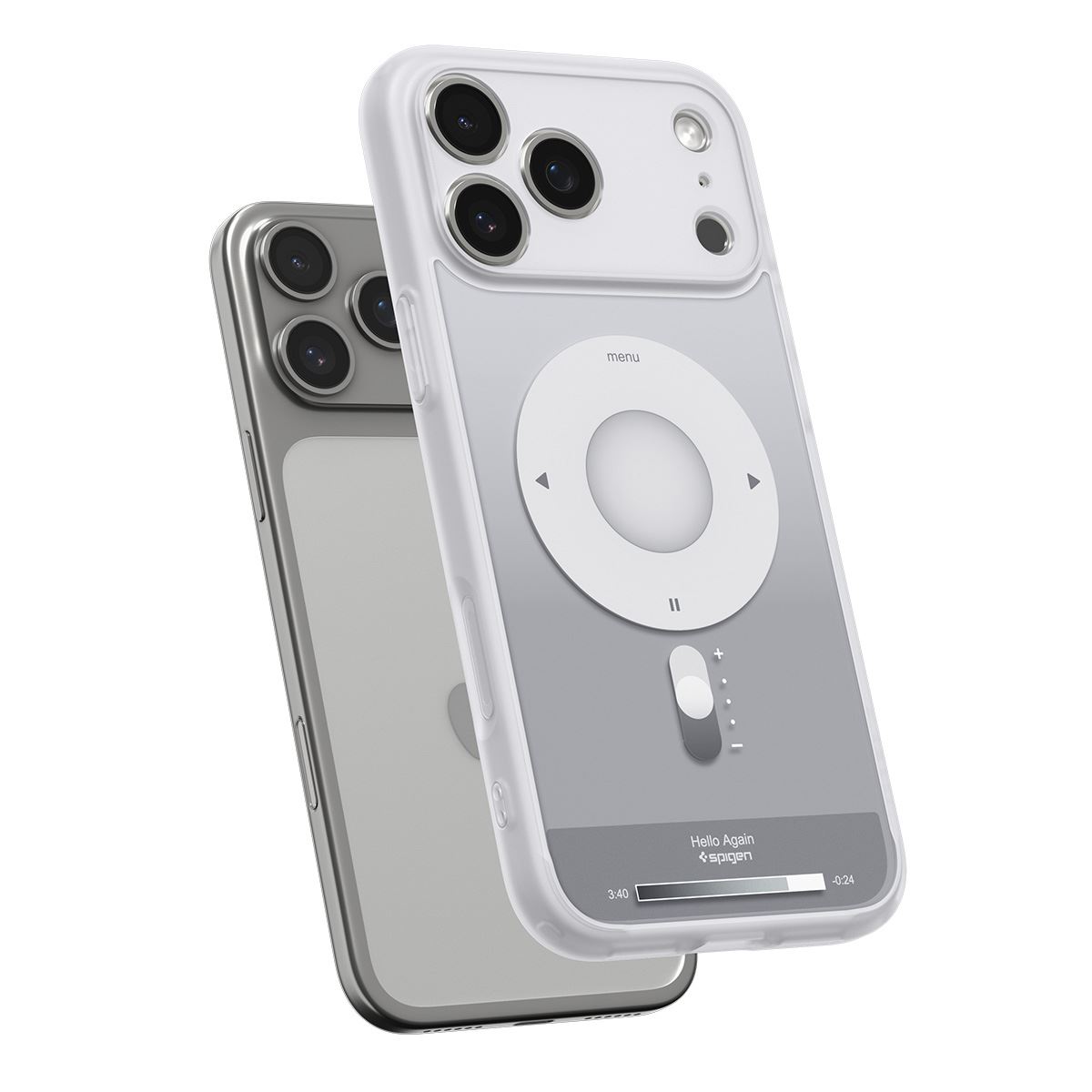 Spigen Ultra Hybrid MagSafe, classic silver - iPhone 17 Pro (5)
