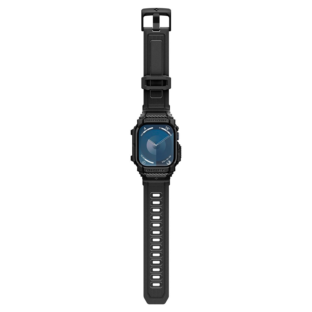 Spigen Rugged Armor Pro, matte black - Apple Watch 10 46mm (9)