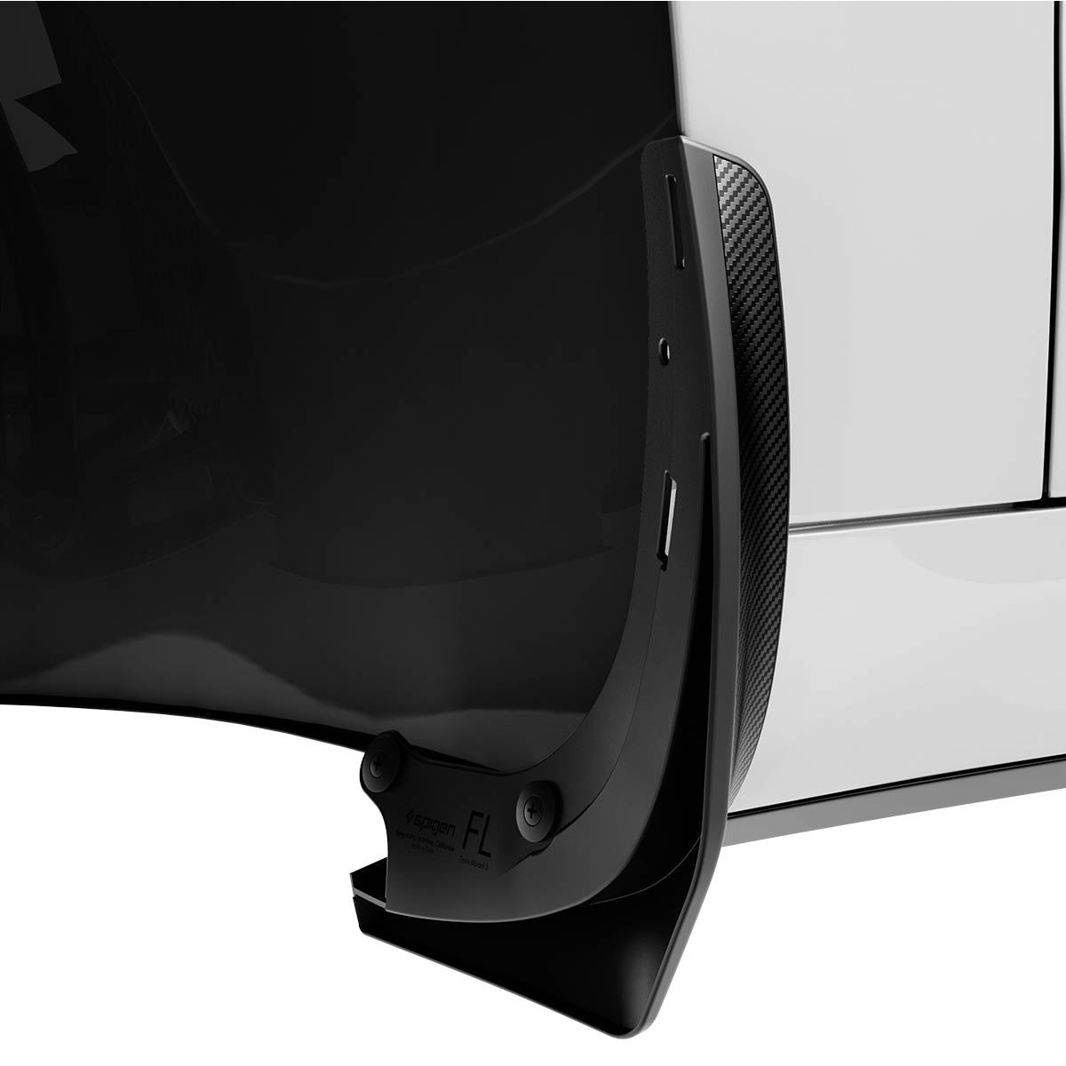 Spigen Tesla Mud Flaps, black - Tesla Model 3 (8)