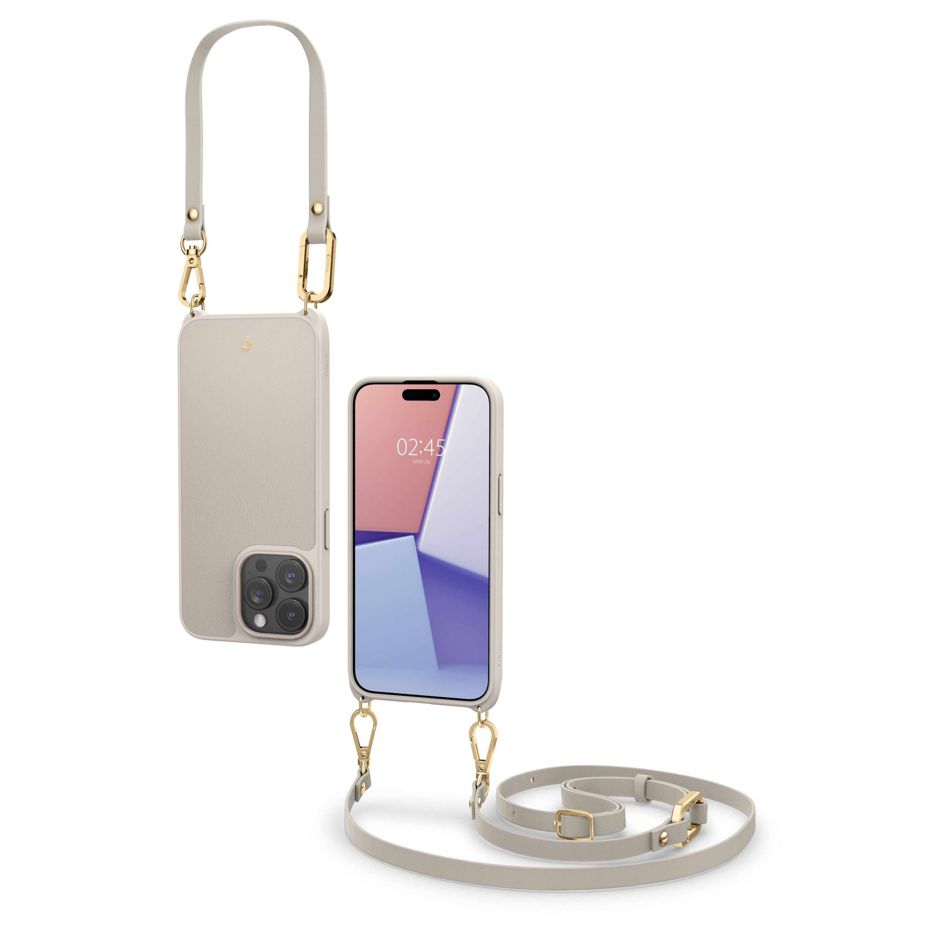 Spigen Cyrill Classic Charm Mag, cream - iPhone 15 Pro Max (4)