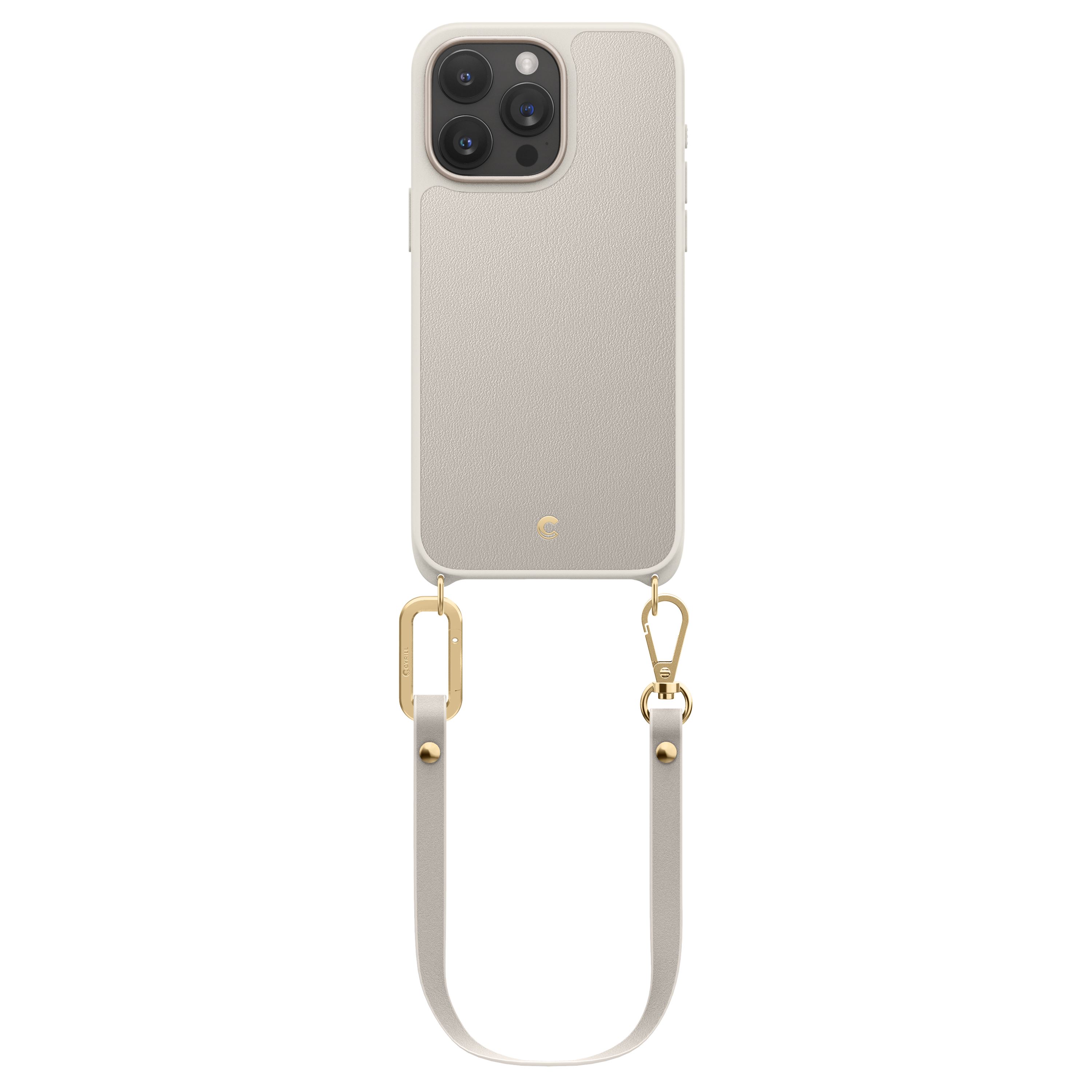 Spigen Cyrill Classic Charm Mag, cream - iPhone 15 Pro Max (5)