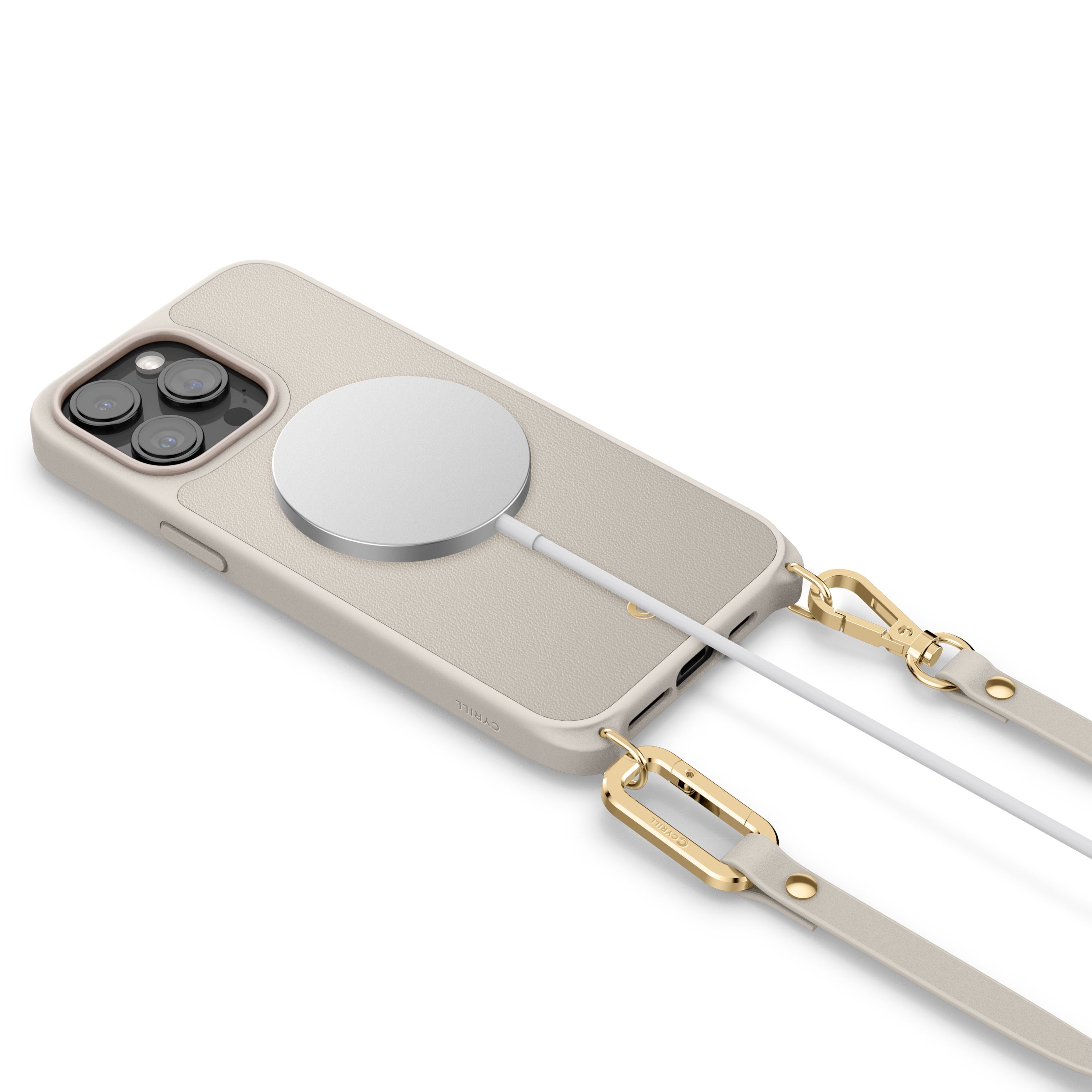 Spigen Cyrill Classic Charm Mag, cream - iPhone 15 Pro Max (9)