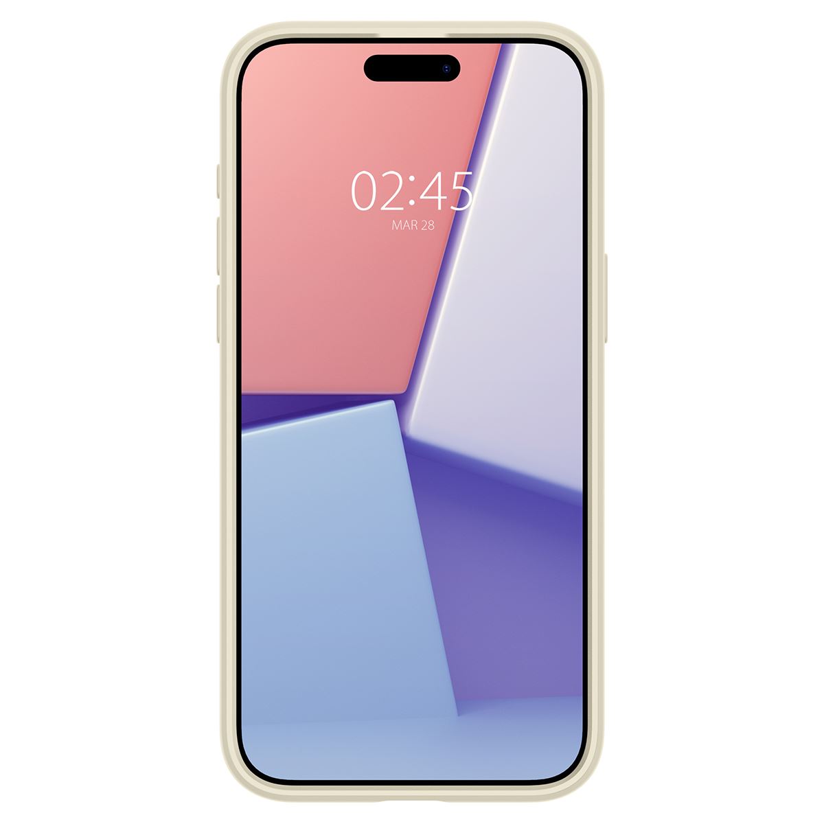 Spigen Crystal Hybrid, mute beige - iPhone 15 Pro Max (3)