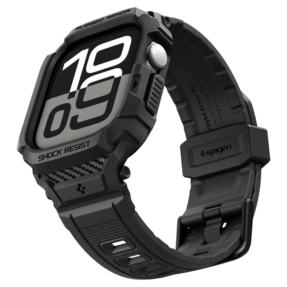 Spigen Rugged Armor Pro 2, matte black - Apple Watch 11 42mm (8)