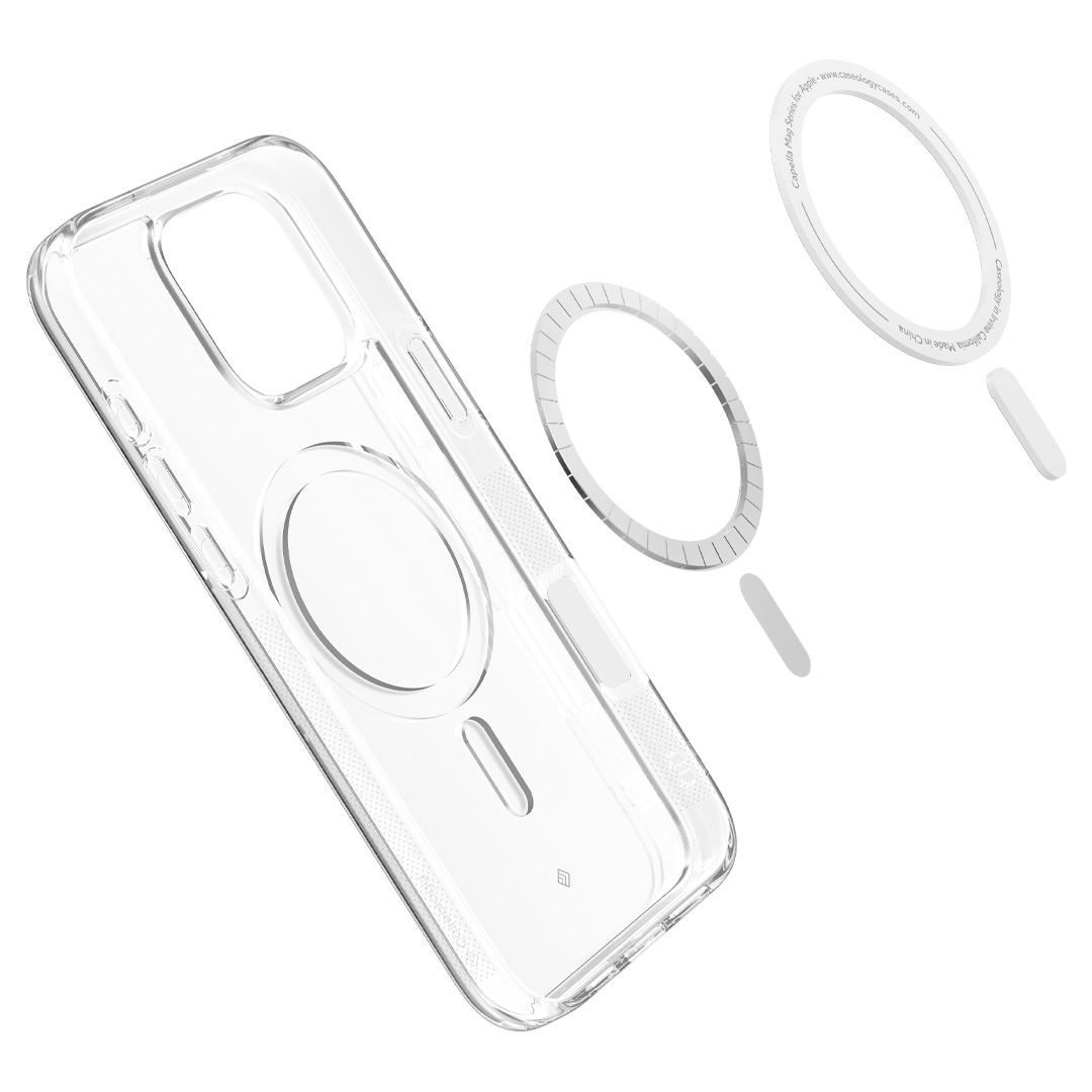 Spigen Caseology Capella MagSafe, clear white - iPhone 16 Pro Max (6)