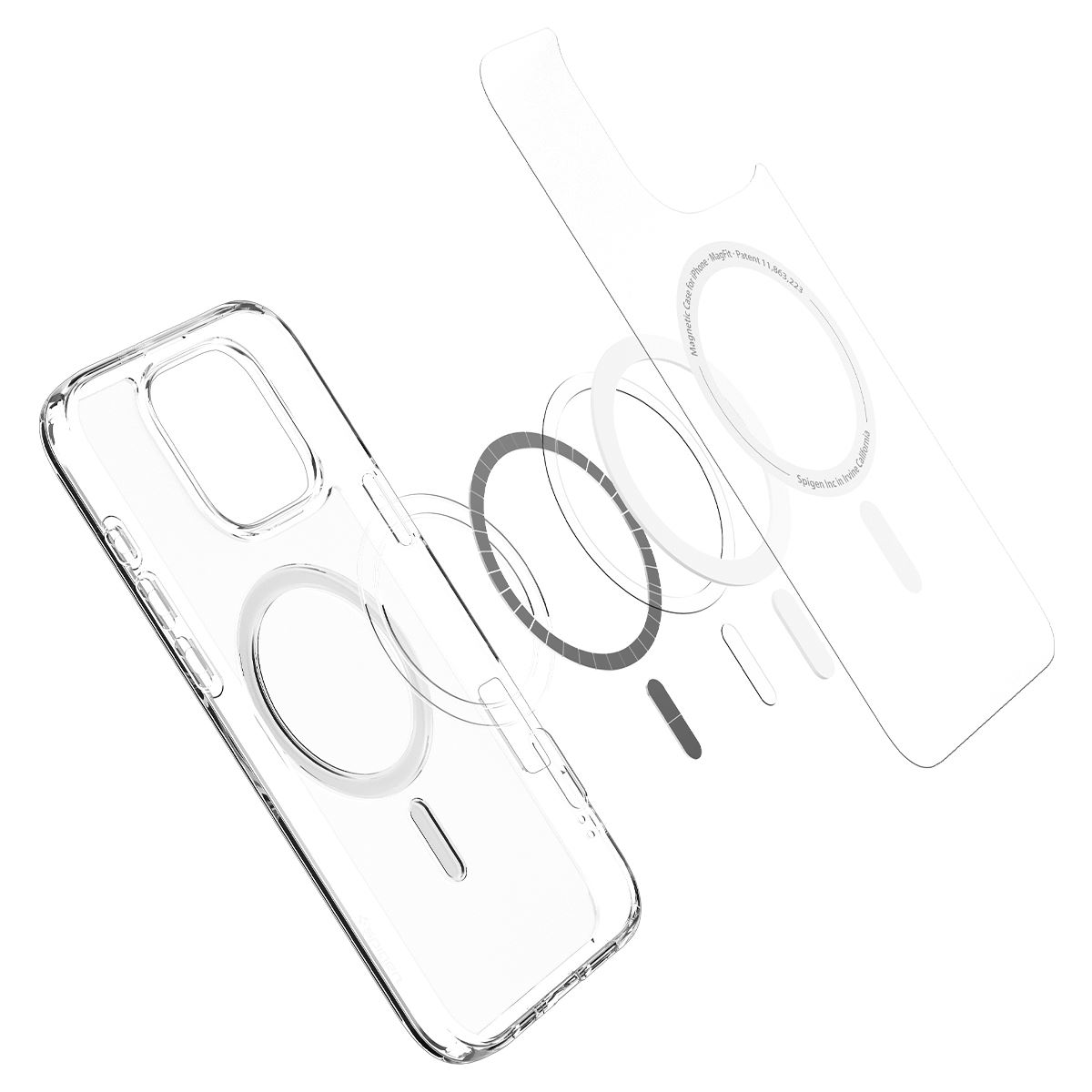 Spigen Ultra Hybrid MagSafe, frost clear - iPhone 16 Pro Max (7)