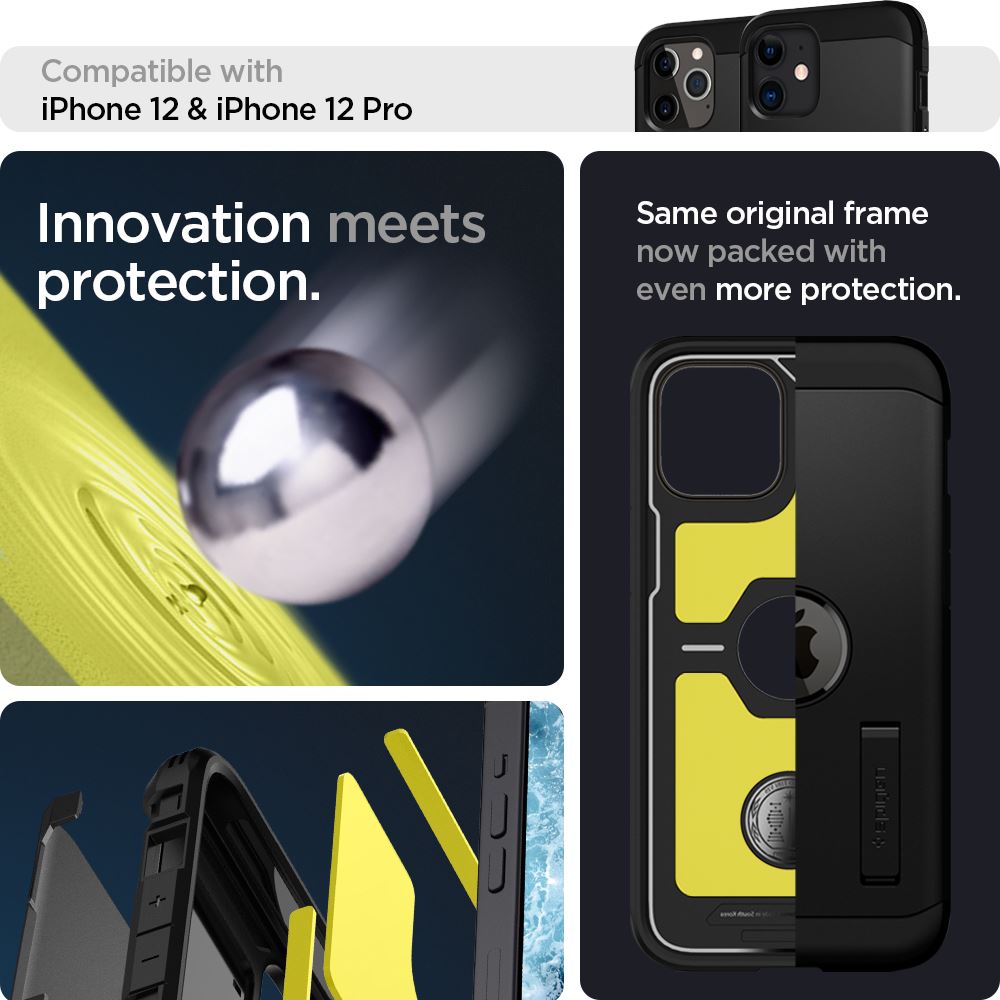 Spigen Tough Armor, black - iPhone 12/Pro (8)
