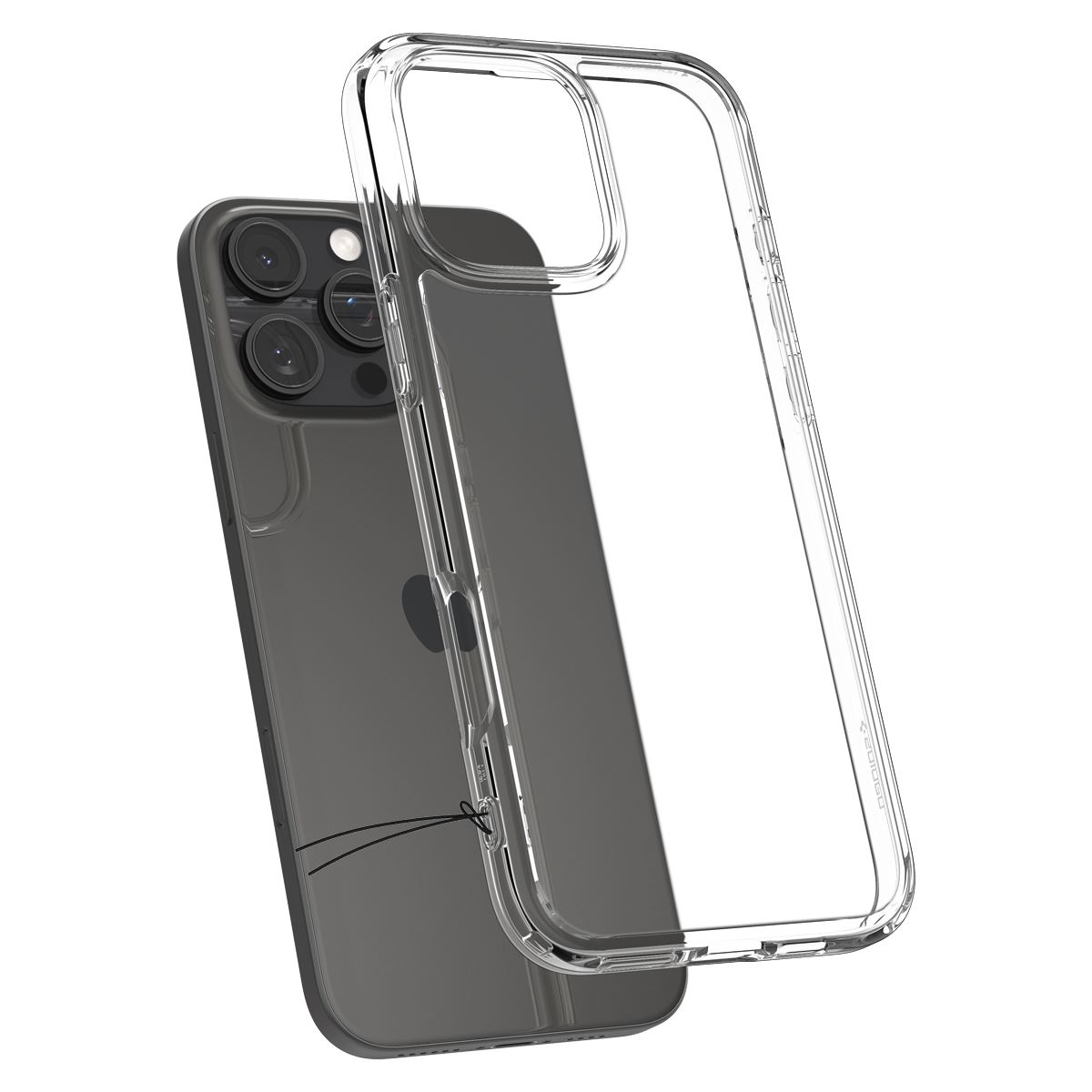 Spigen Crystal Hybrid, crystal clear - iPhone 16 Pro (5)