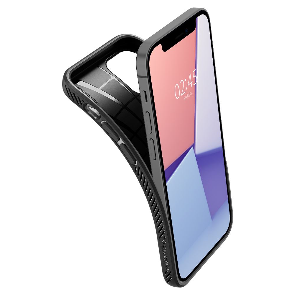 Spigen Liquid Air, black - iPhone 12 mini (5)