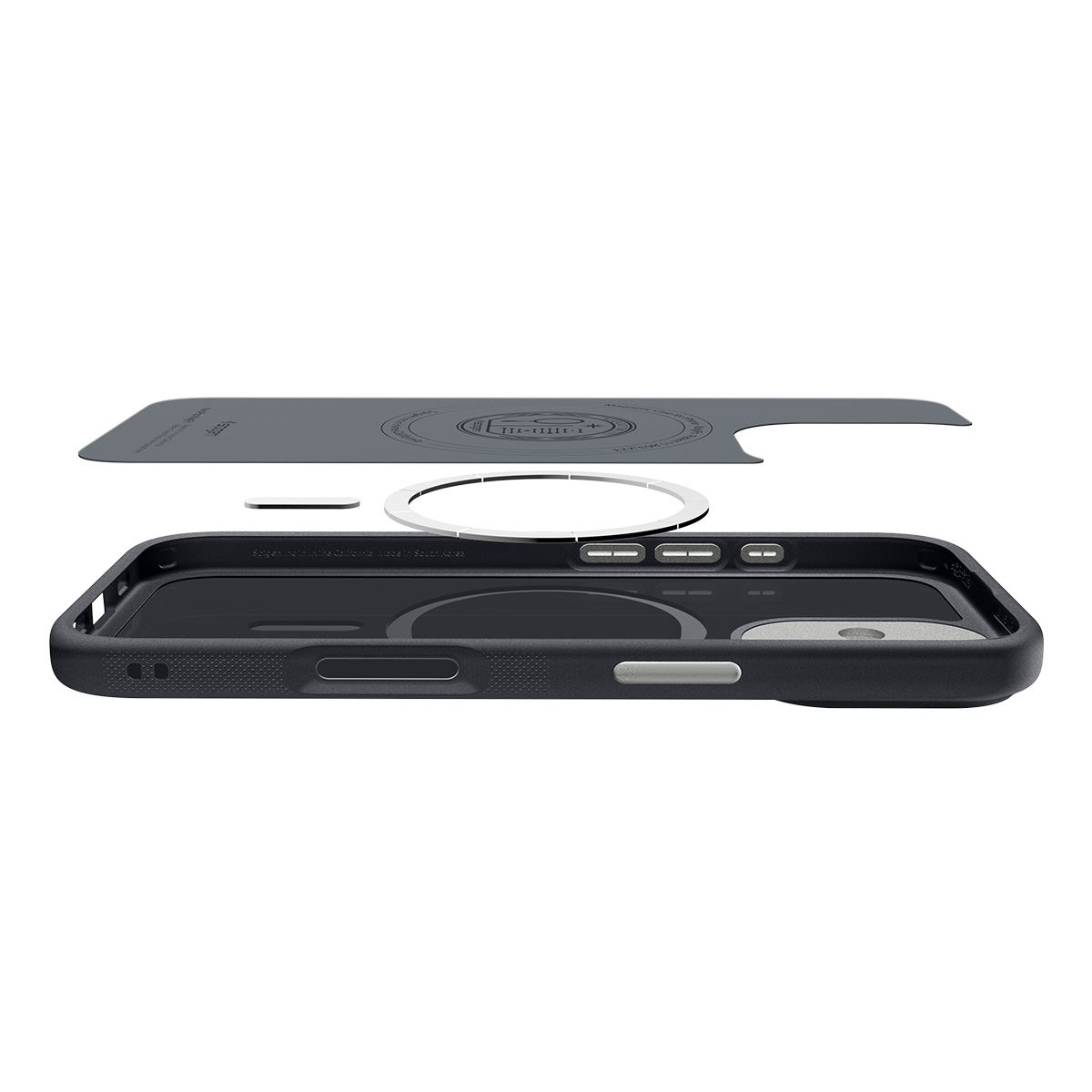 Spigen Nano Pop MagSafe, black sesame - iPhone 17 (9)