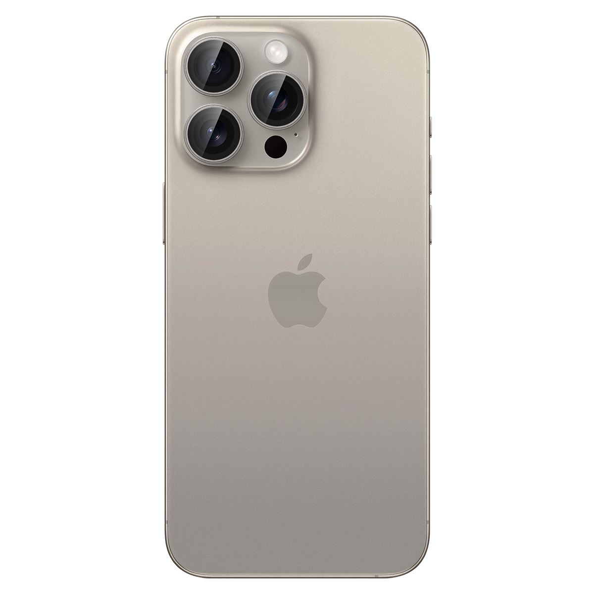 Spigen Glass tR EZ Fit Optik Pro 2 Pack, nature tita - iPhone 16/15 Pro/ 16/15 Pro Max (3)