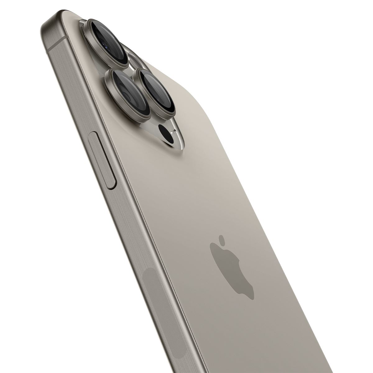Spigen Glass tR EZ Fit Optik Pro 2 Pack, nature tita - iPhone 16/15 Pro/ 16/15 Pro Max (4)