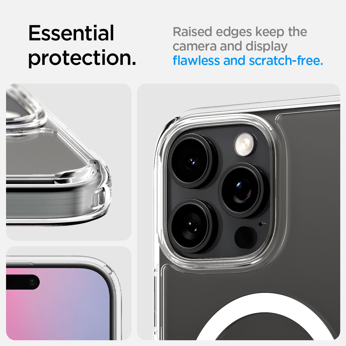 Spigen Ultra Hybrid T MagSafe, white - iPhone 16 Pro Max (13)