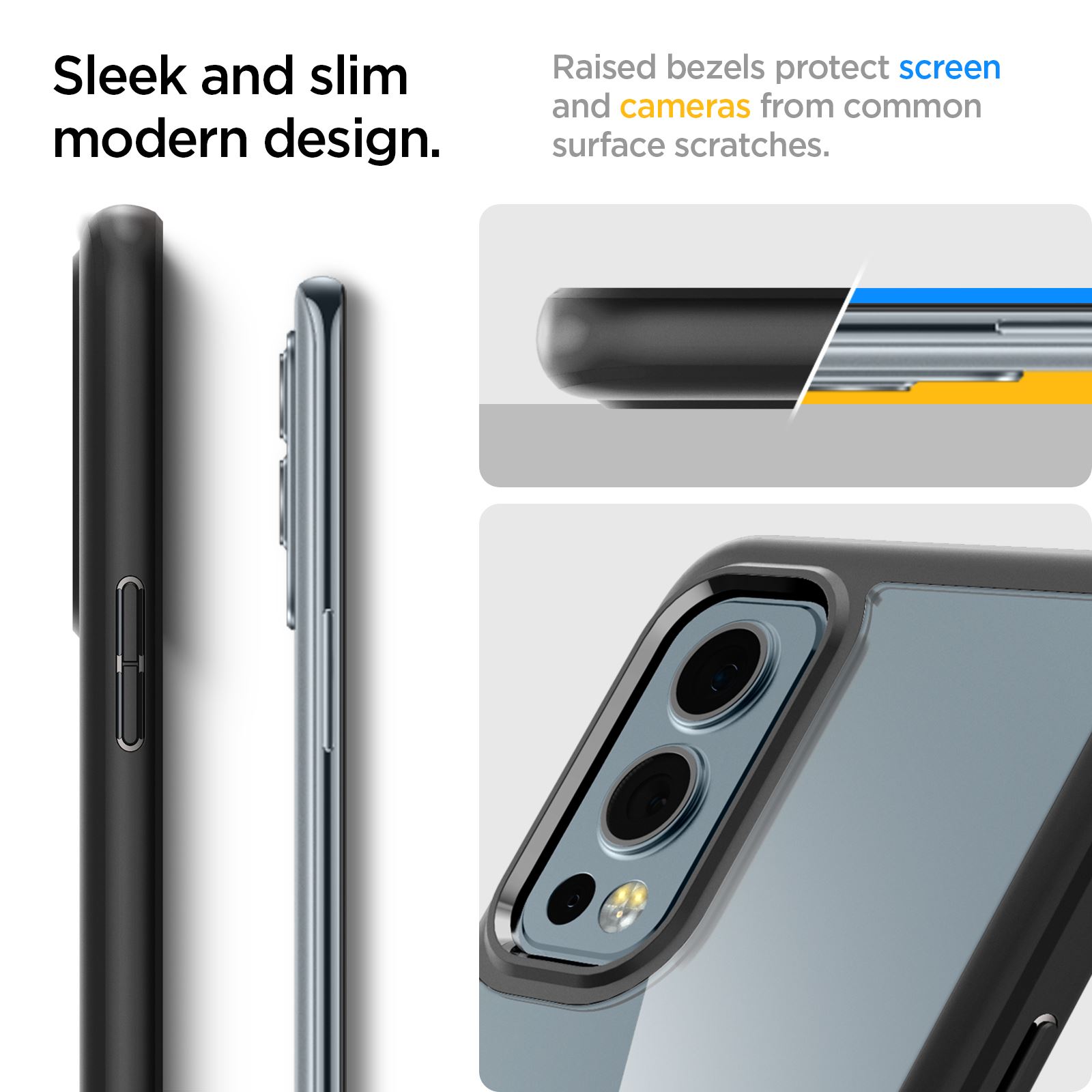 Spigen Ultra Hybrid, black - OnePlus Nord2 5G (3)