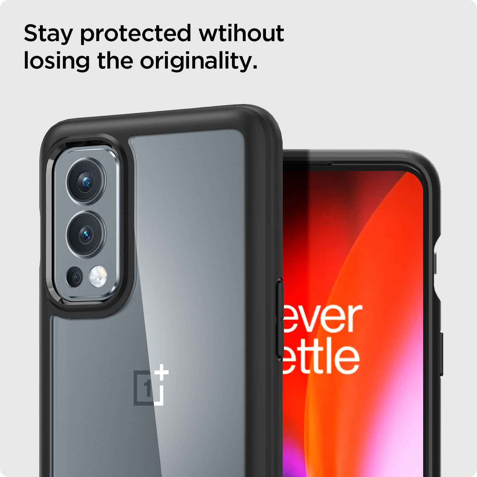 Spigen Ultra Hybrid, black - OnePlus Nord2 5G (4)