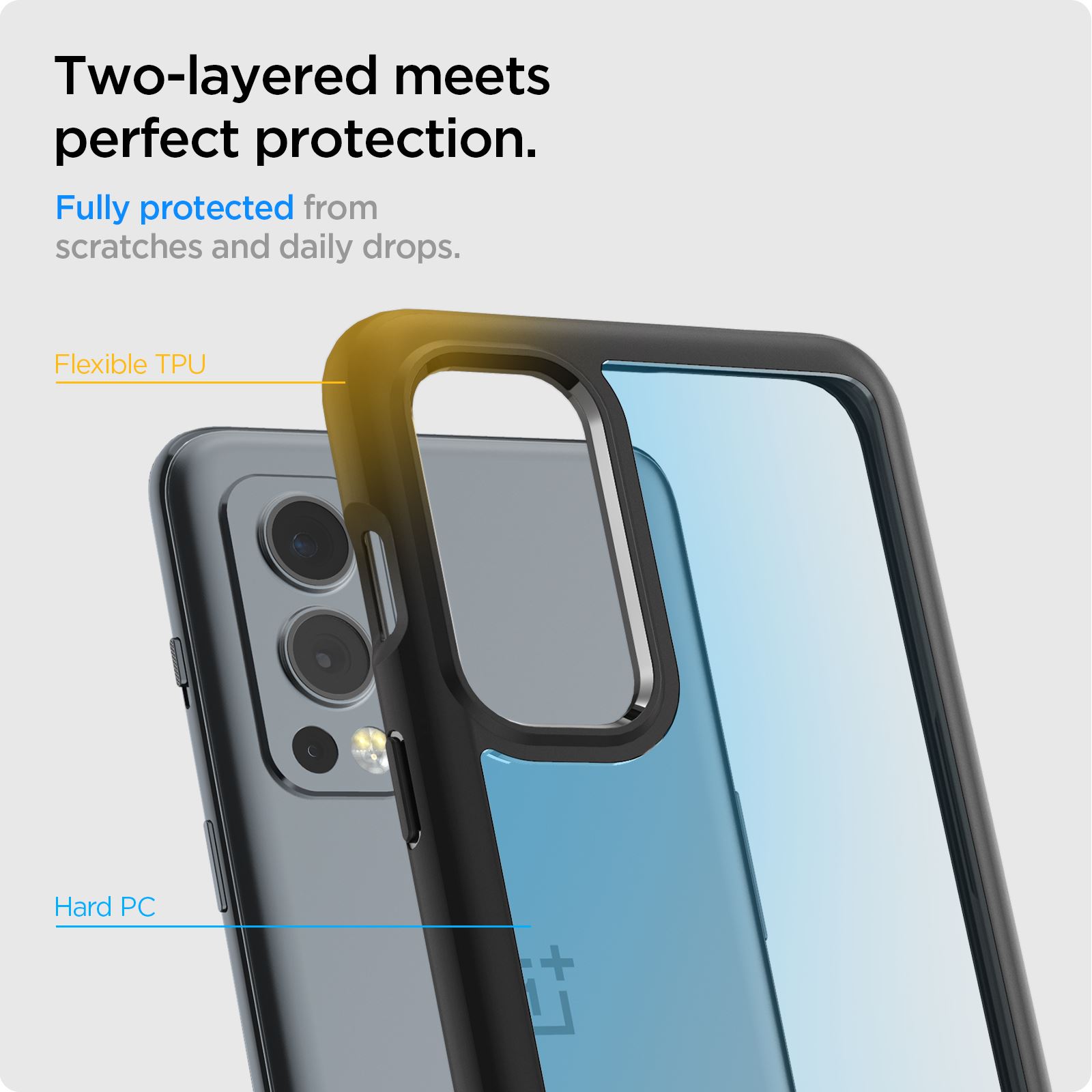 Spigen Ultra Hybrid, black - OnePlus Nord2 5G (5)