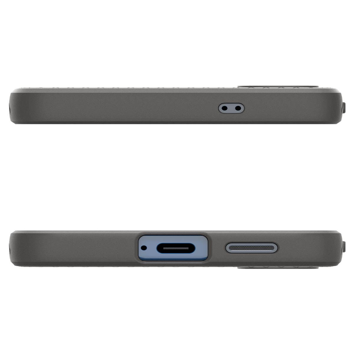 Spigen Liquid Air, marble gray - Samsung Galaxy S25+ (6)