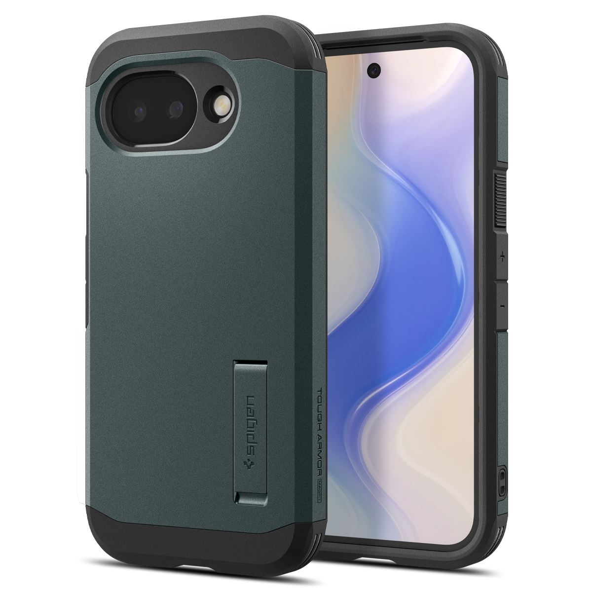 Spigen Tough Armor MagSafe, abyss green - Google Pixel 10a (3)