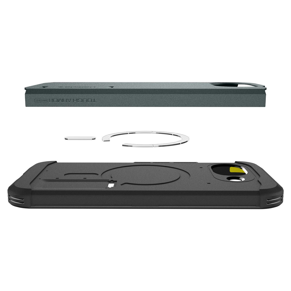 Spigen Tough Armor MagSafe, abyss green - Google Pixel 10a (9)