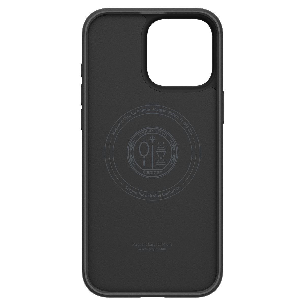 Spigen Liquid Air T MagSafe, matte black - iPhone 16 Pro (3)