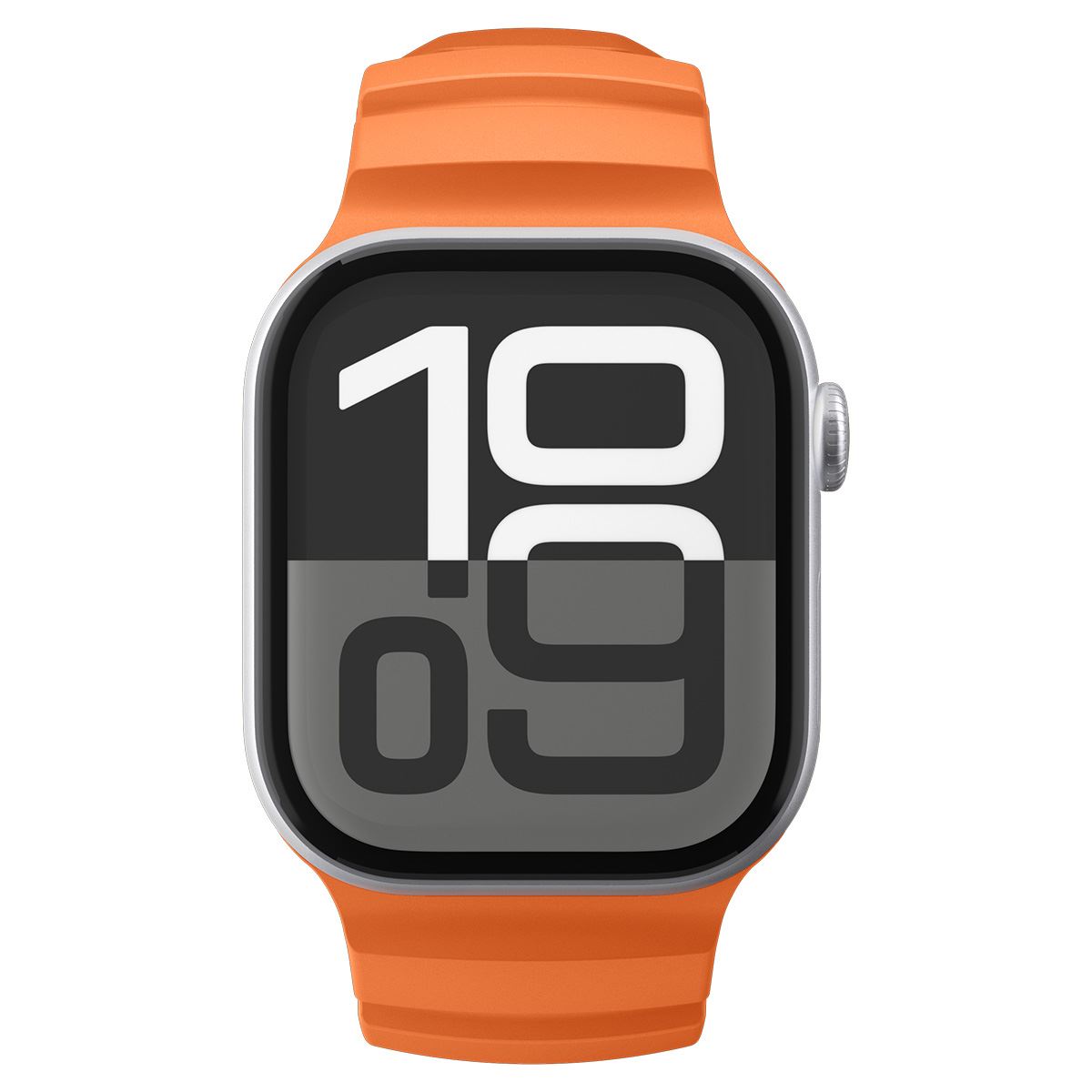 Spigen Silicone Band, orange - Apple Watch 49mm/46mm/45mm/44mm (3)