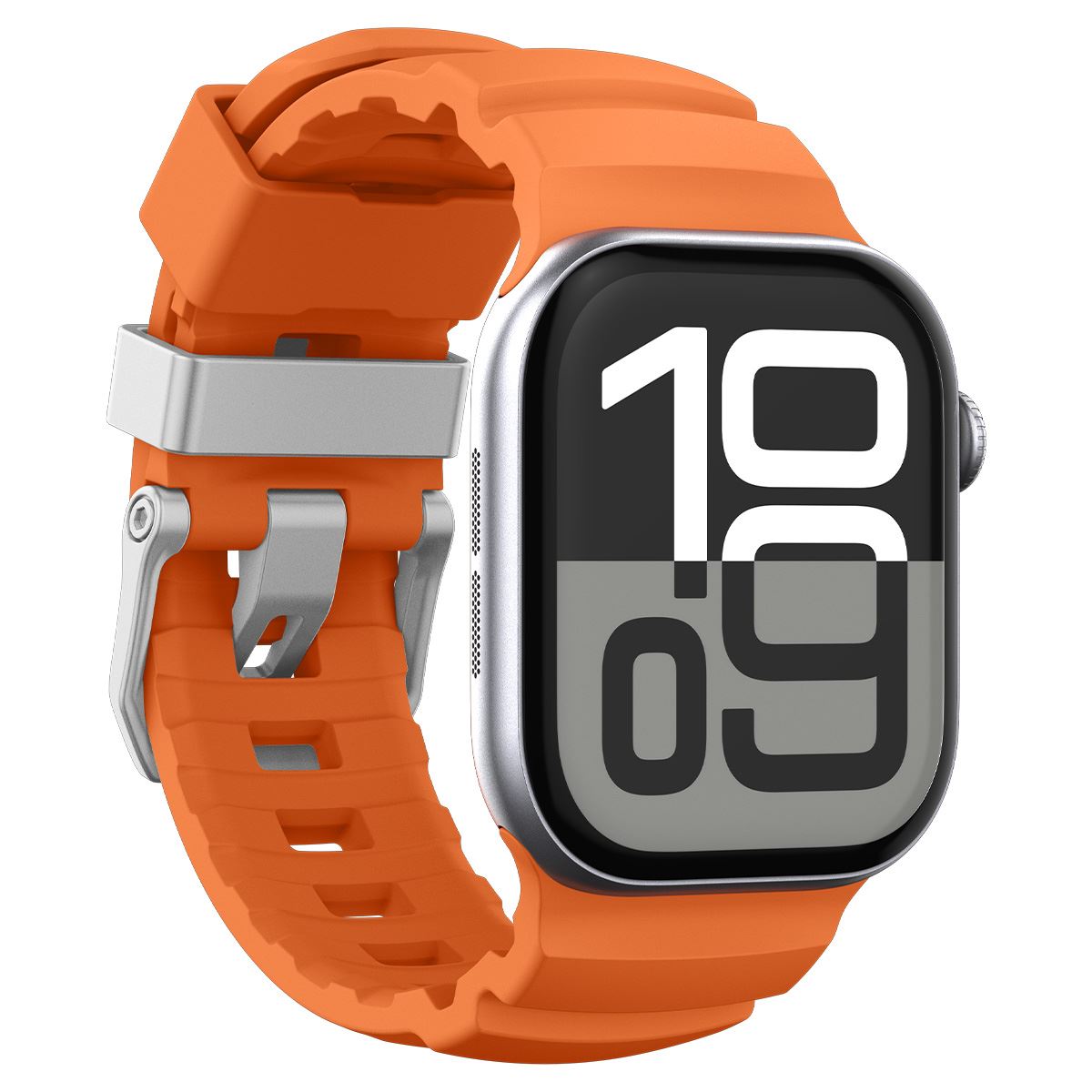 Spigen Silicone Band, orange - Apple Watch 49mm/46mm/45mm/44mm (5)