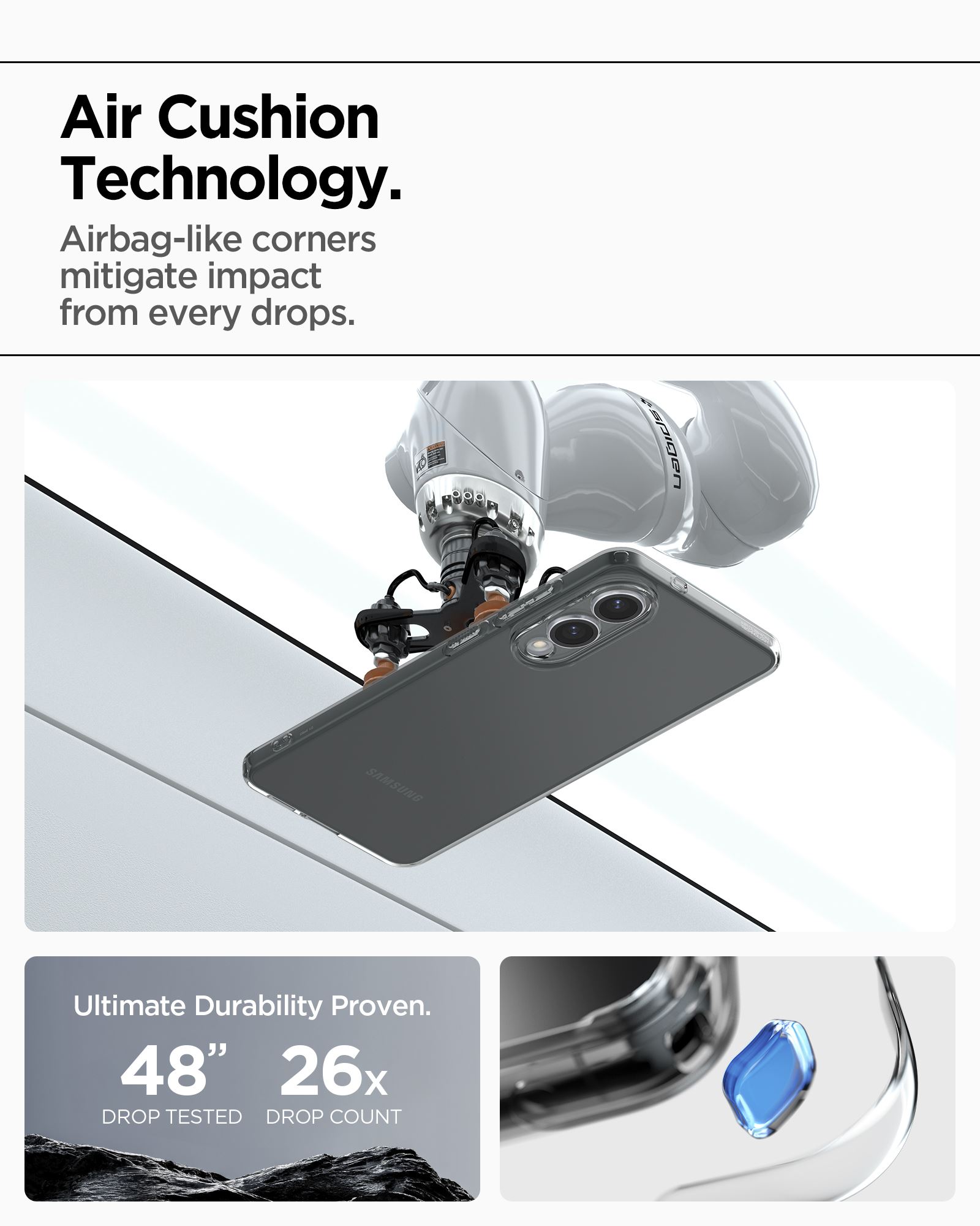 Spigen Liquid Crystal, space crystal - Samsung Galaxy S25 Edge (17)