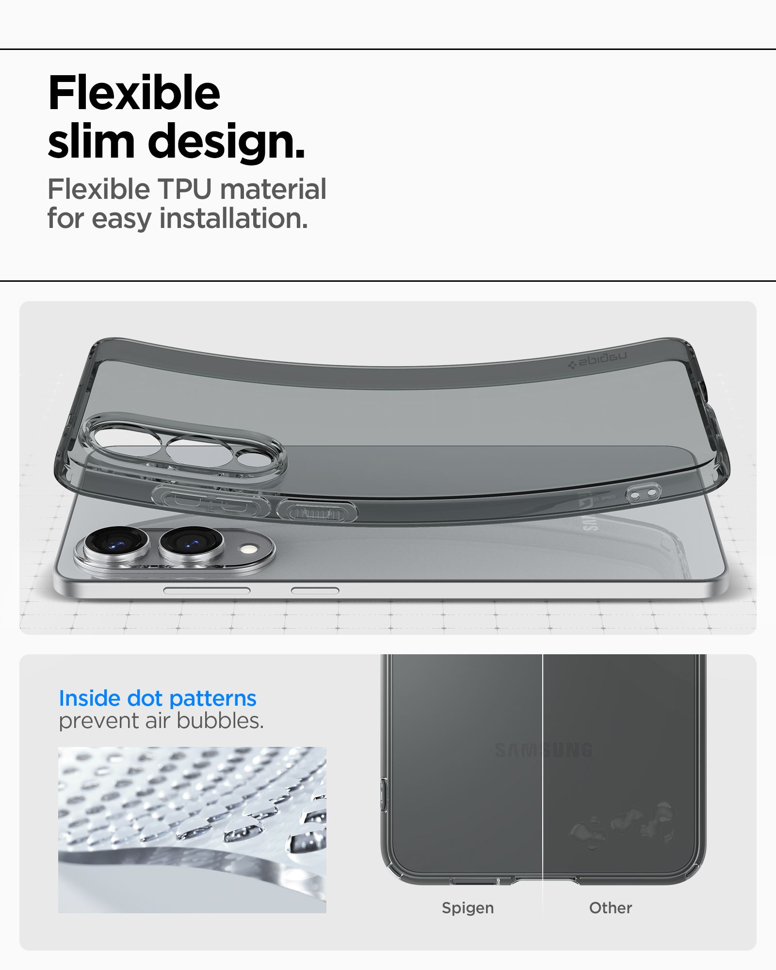 Spigen Liquid Crystal, space crystal - Samsung Galaxy S25 Edge (18)