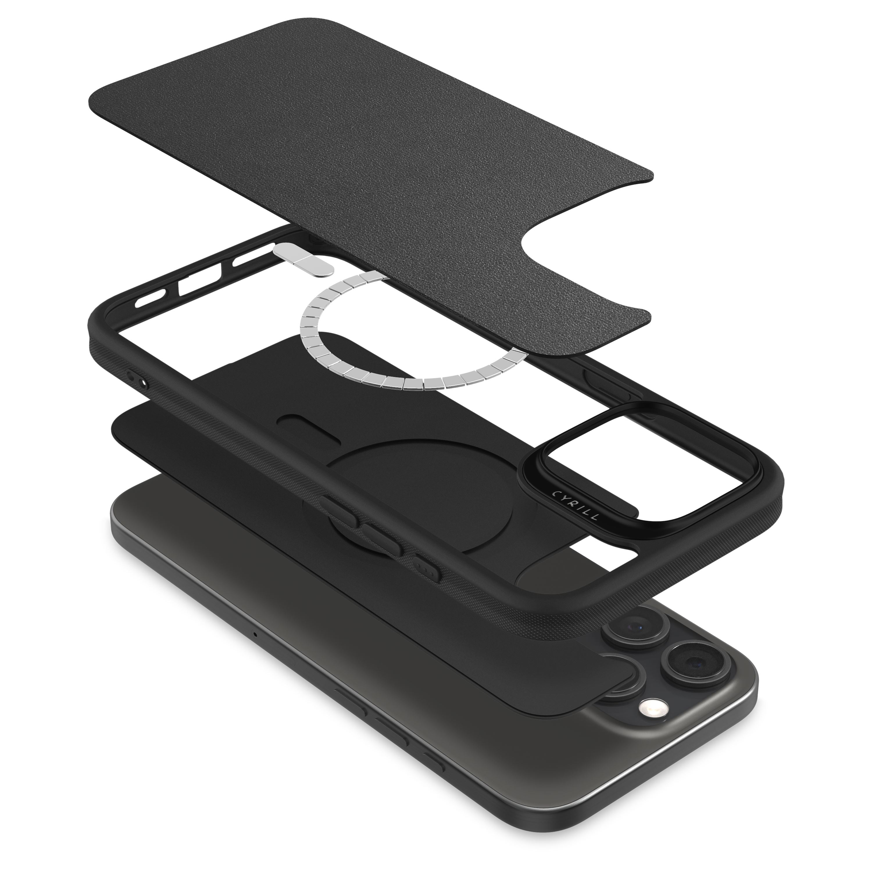 Spigen Cyrill Kajuk MagSafe, black - iPhone 16 Pro Max (7)
