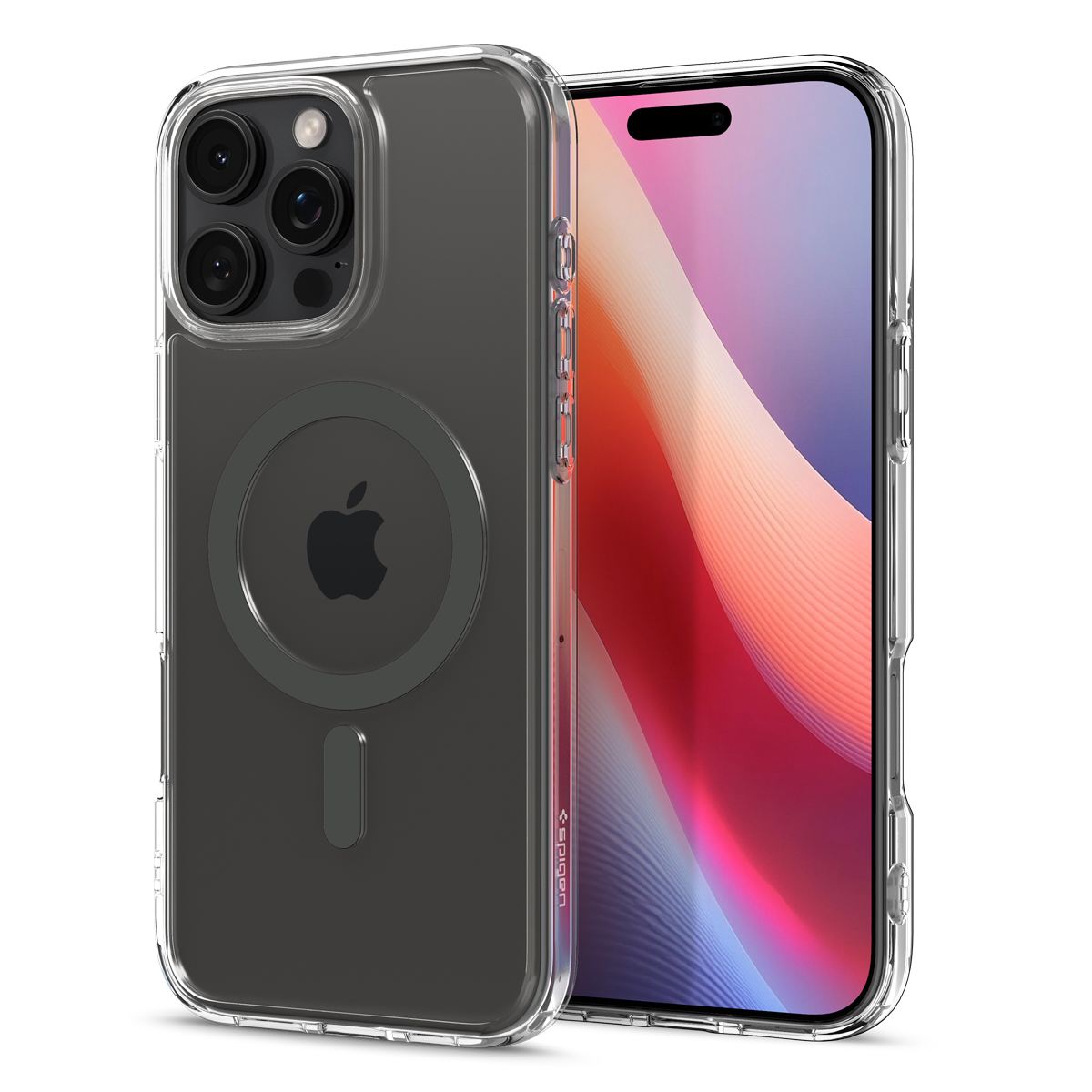 Spigen Ultra Hybrid MagSafe, graphite - iPhone 16 Pro (1)
