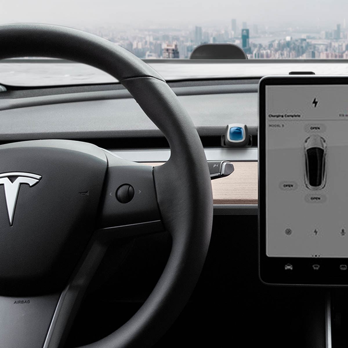 Spigen Tesla Air freshener Adapter, black - Tesla Model Y/3 2021/2022 (8)