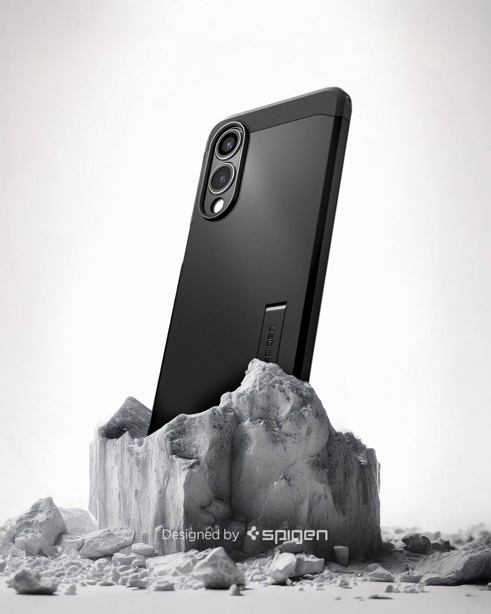 Spigen Tough Armor MagSafe, black - Samsung Galaxy S25 Edge (11)