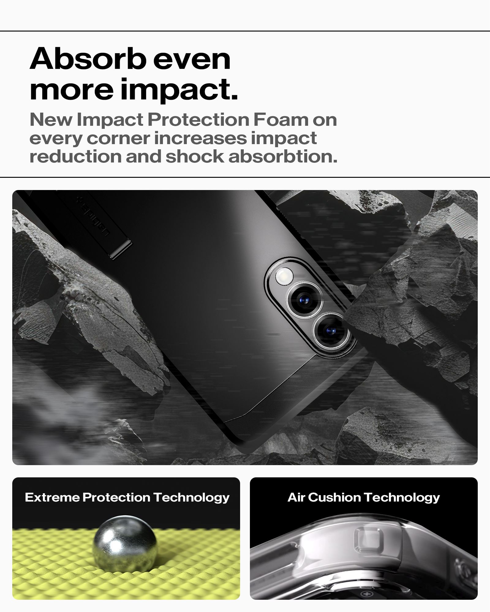 Spigen Tough Armor MagSafe, black - Samsung Galaxy S25 Edge (13)