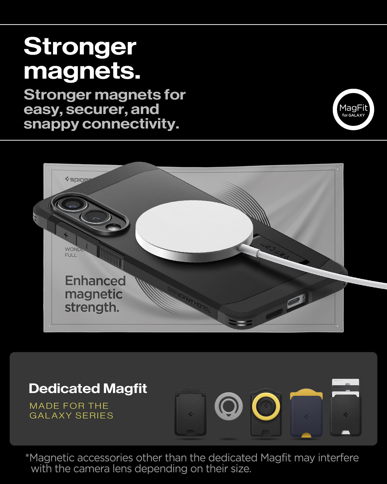 Spigen Tough Armor MagSafe, black - Samsung Galaxy S25 Edge (14)