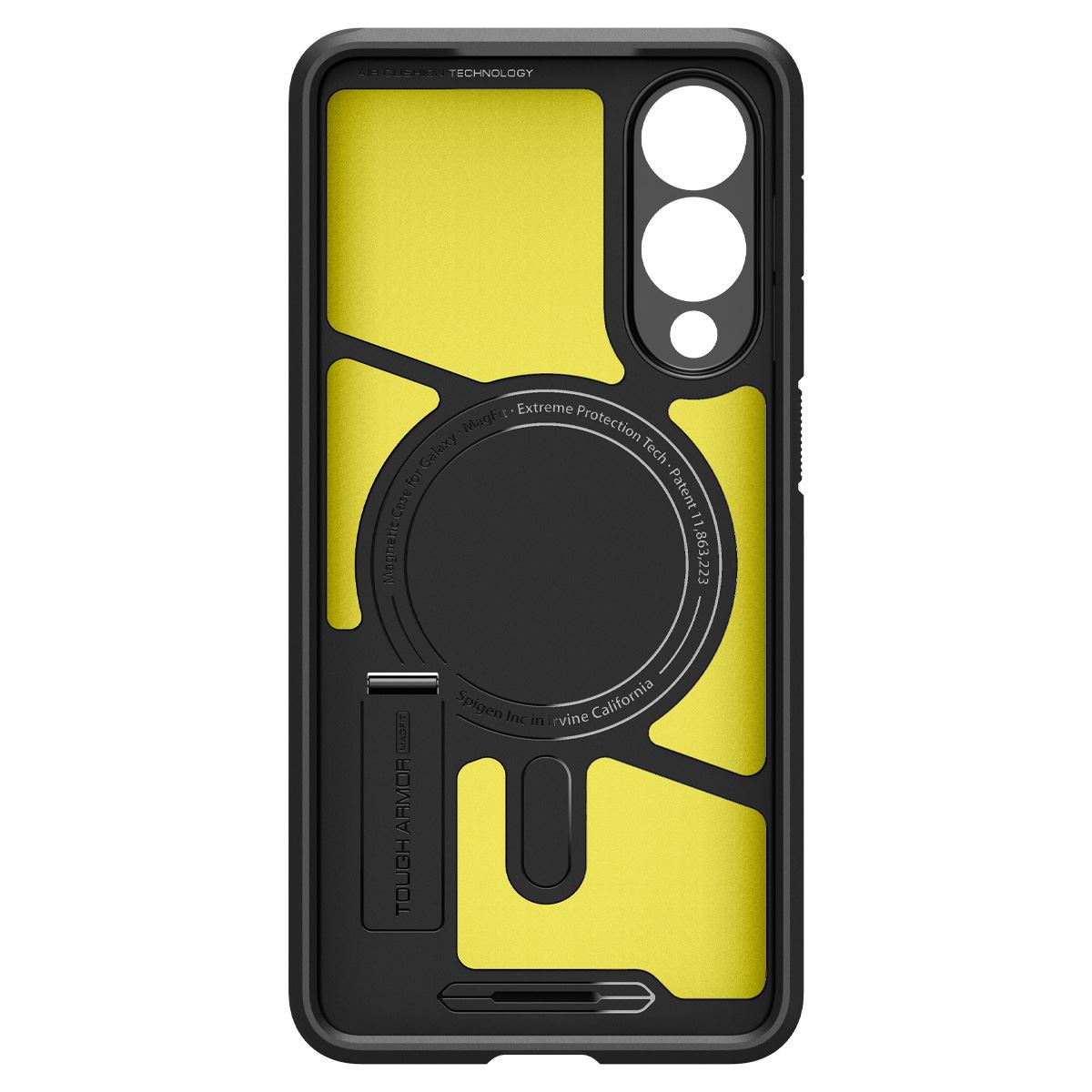 Spigen Tough Armor MagSafe, black - Samsung Galaxy S25 Edge (3)
