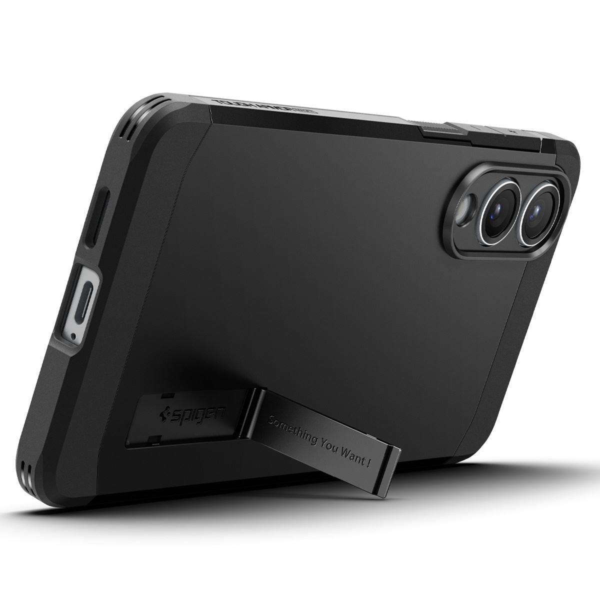 Spigen Tough Armor MagSafe, black - Samsung Galaxy S25 Edge (9)