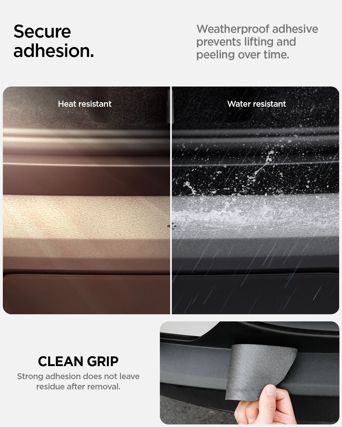 Spigen Rear Bumper Protector TG200-YJ, matte black - Tesla Model Y(Juniper)  (5)