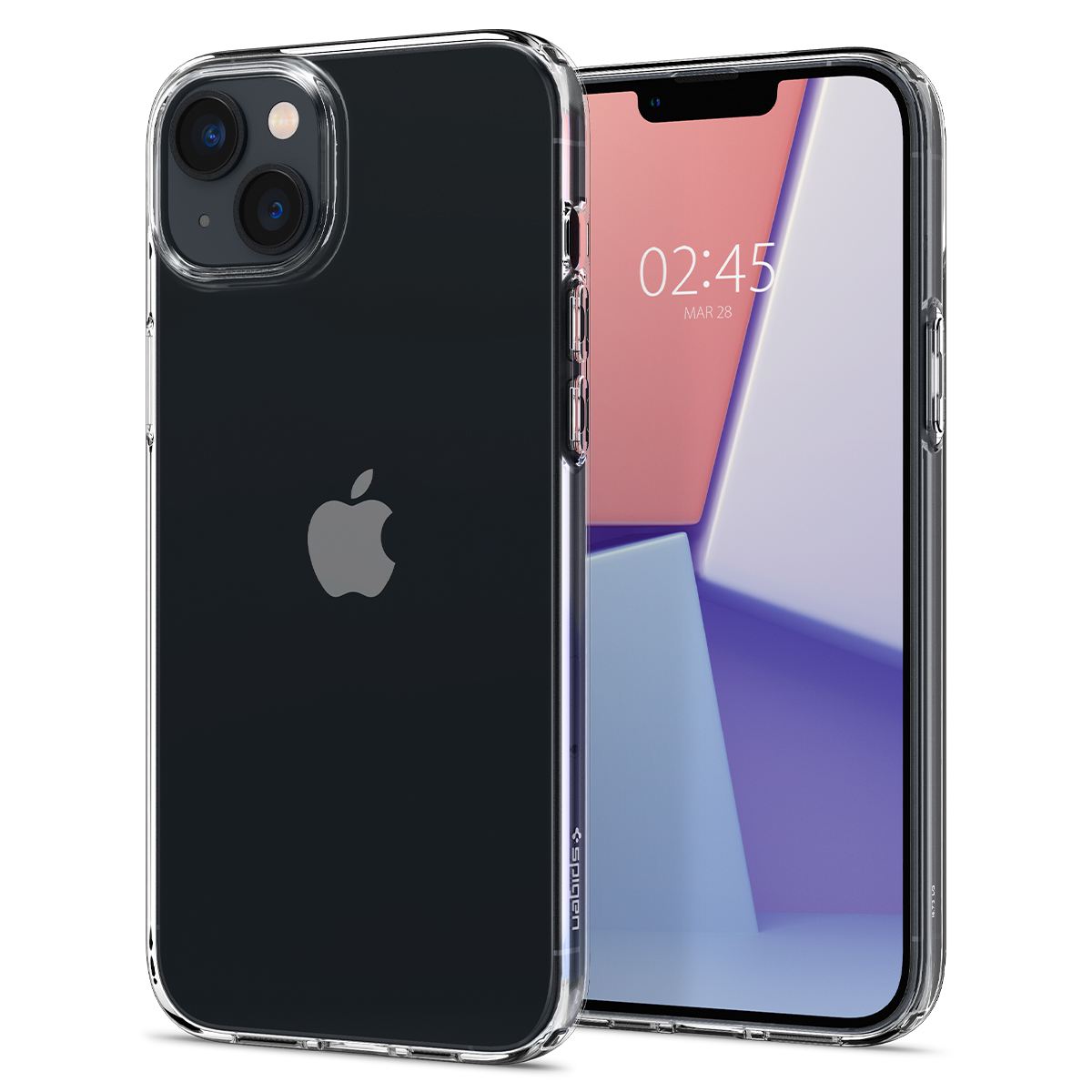 Spigen Crystal Flex, crystal clear - iPhone 14 Plus (1)
