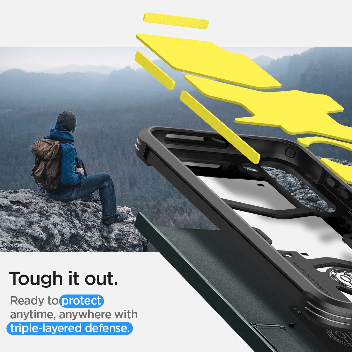 Spigen Tough Armor, green - Samsung Galaxy S23 (15)