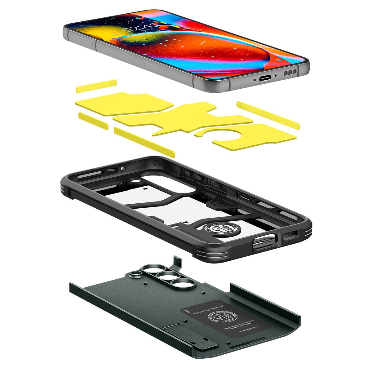 Spigen Tough Armor, green - Samsung Galaxy S23 (7)