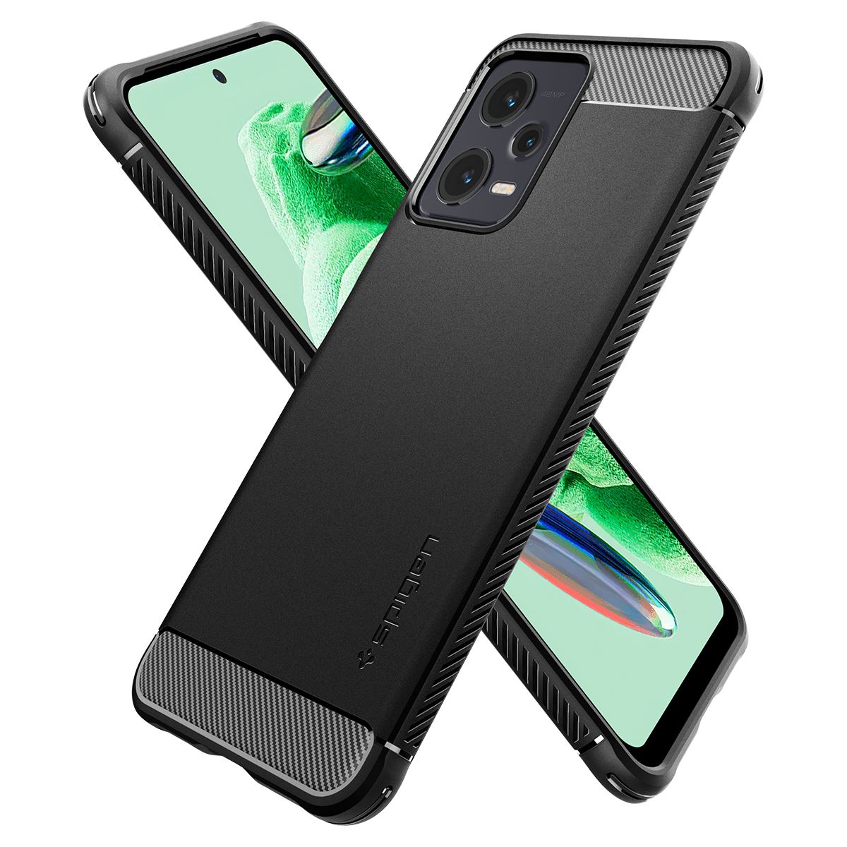 Spigen Rugged Armor, black - Xiaomi Redmi Note 12 5G/ POCO X5 5G (7)