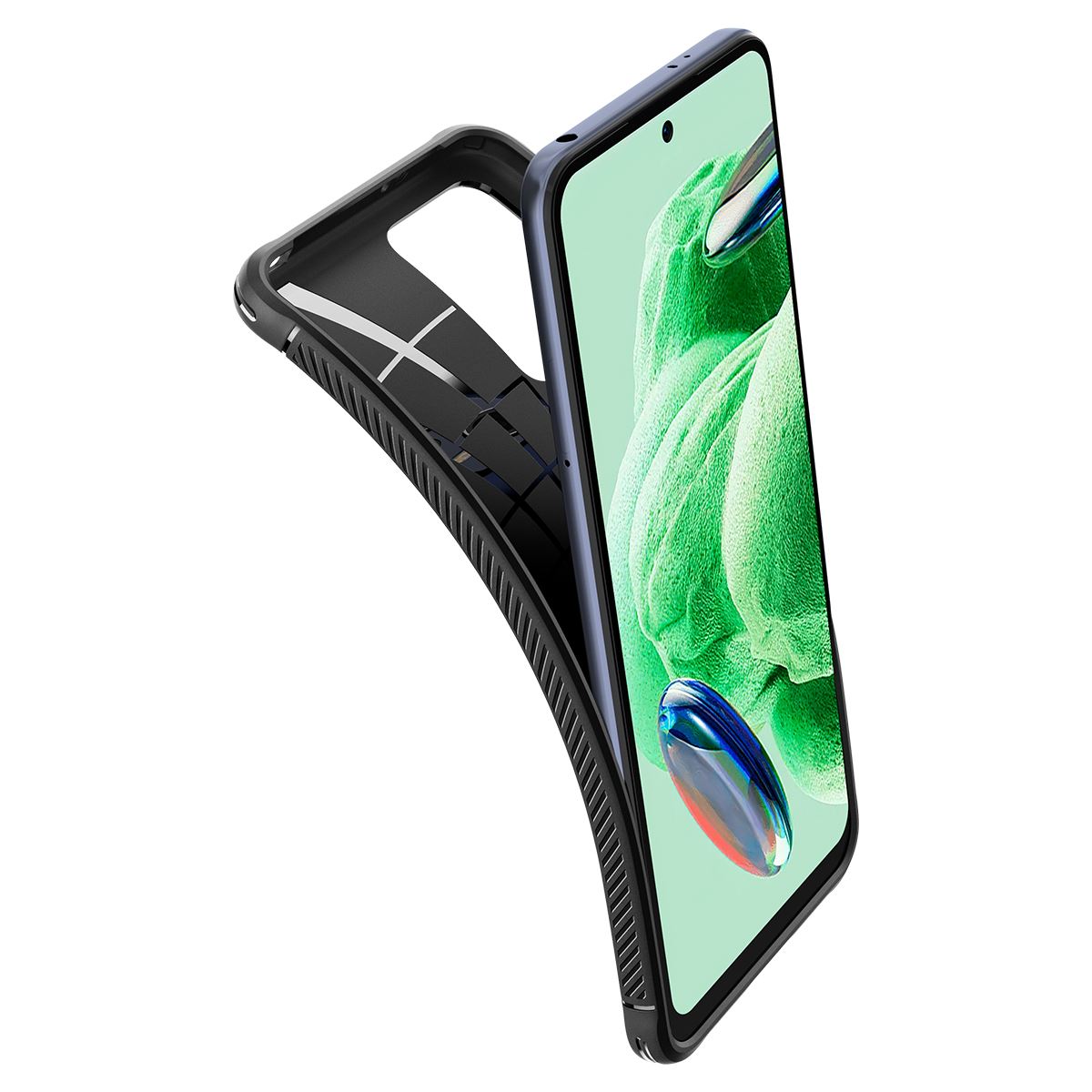 Spigen Rugged Armor, black - Xiaomi Redmi Note 12 5G/ POCO X5 5G (8)