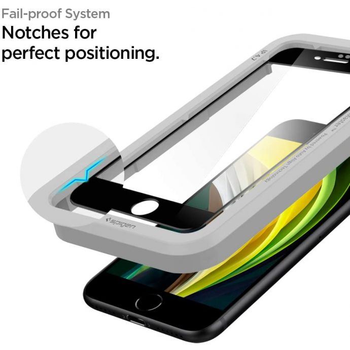 Spigen AlignMaster FC, black - iPhone SE (2022/2020)/8/7 (6)