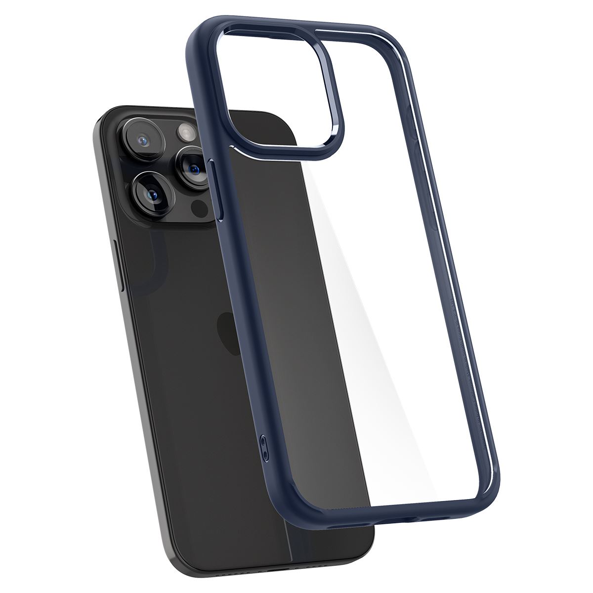 Spigen Ultra Hybrid, navy blue - iPhone 15 Pro (6)