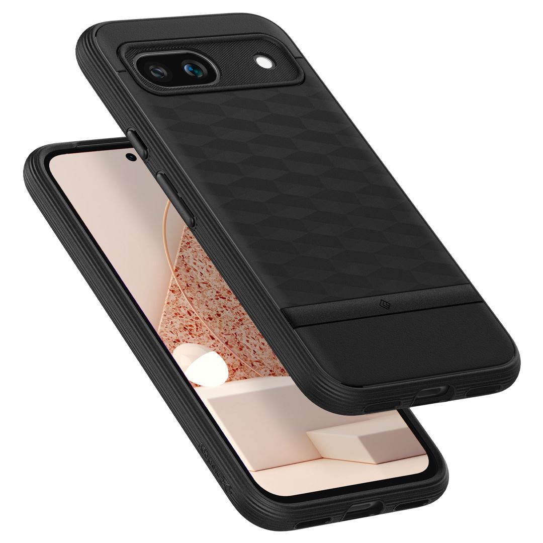 Spigen Caseology Parallax, matte black - Google Pixel 8a (6)