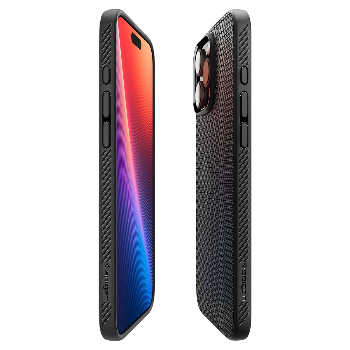 Spigen Liquid Air, matte black - iPhone 16 Pro Max (7)