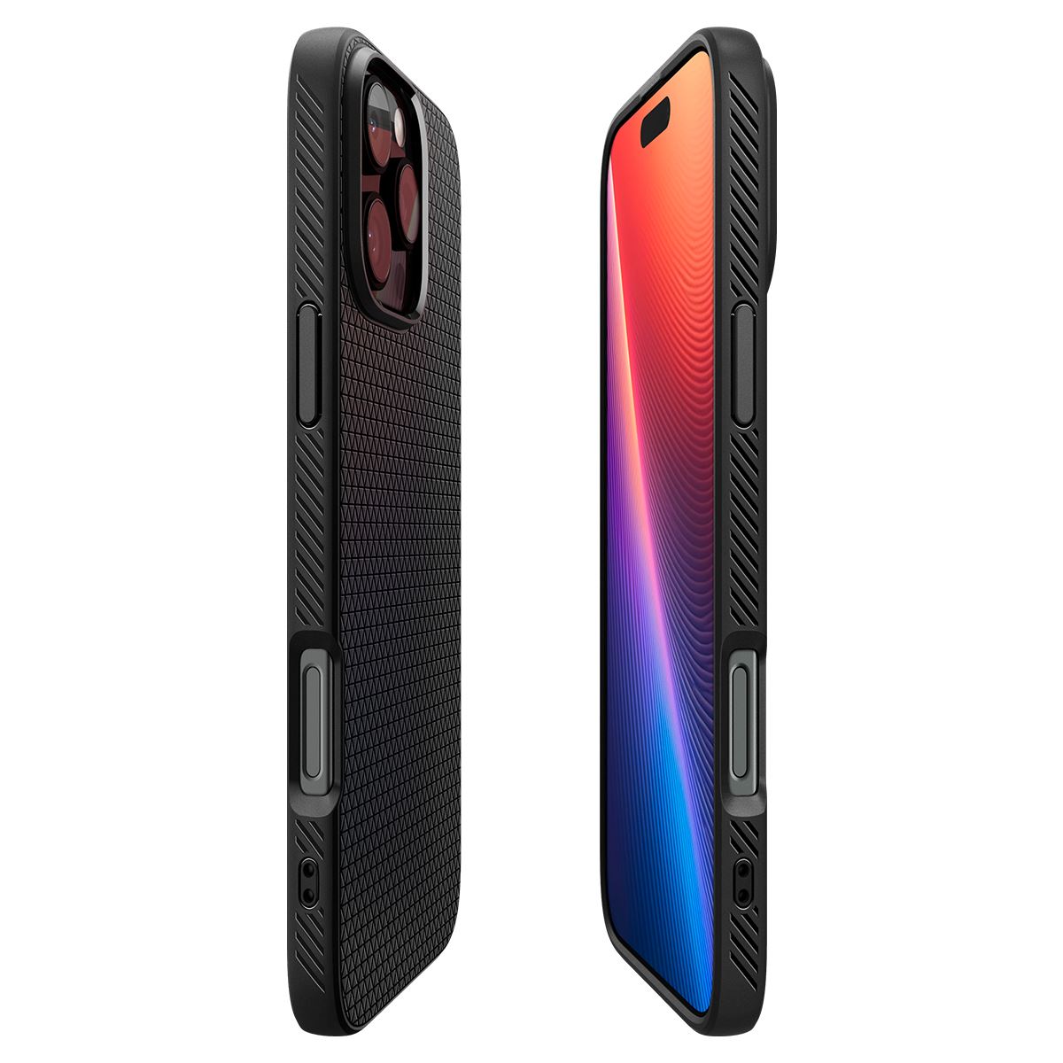 Spigen Liquid Air, matte black - iPhone 16 Pro Max (8)