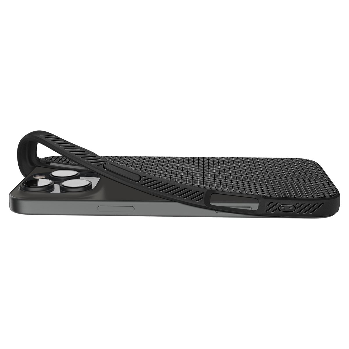 Spigen Liquid Air, matte black - iPhone 16 Pro Max (9)