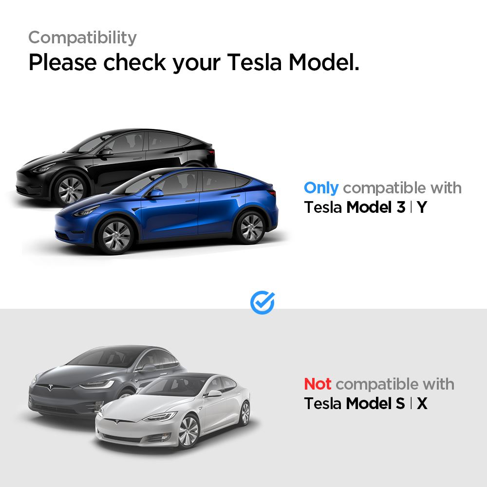 Spigen Tesla EZ Fit Anti Glare Screen Protector - Model Y/3 (2)