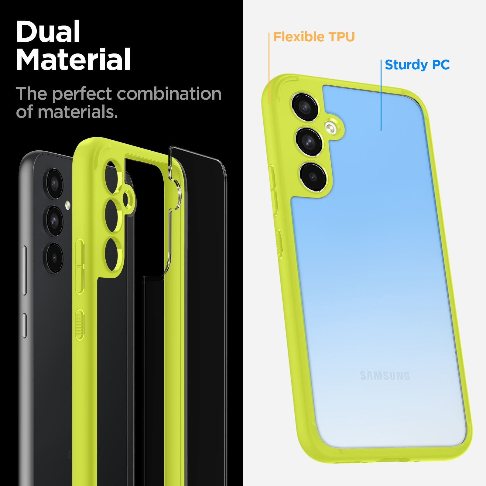 Spigen Ultra Hybrid, lime - Samsung Galaxy A54 5G (15)